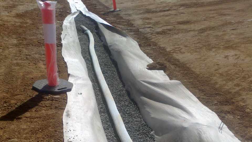 Costruzione di drenaggi