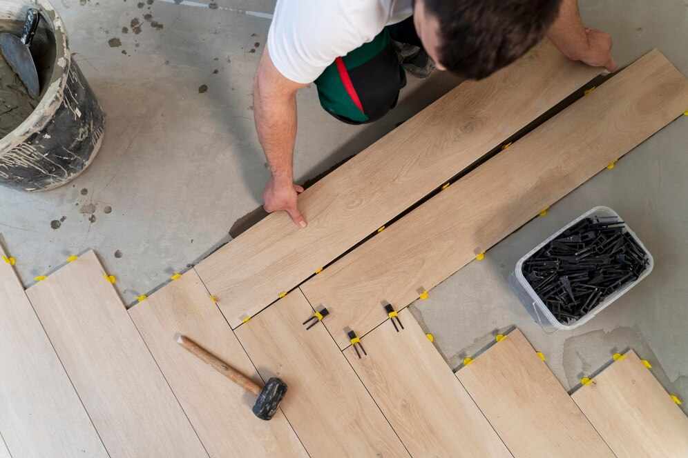 Installazione di parquet laminato