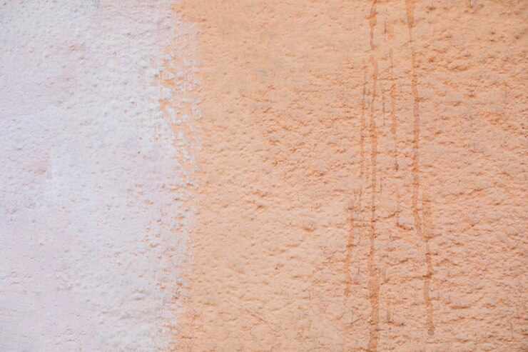 Außenputz mit Fliesenkleber und Netz